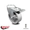 Service Caster 4 Inch Semi Steel Wheel Bolt Hole Caster with Total Lock Brake SCC-BHTTL20S414-SSS - alternate 5